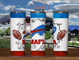 Buffalo Mafia 20 oz tumblers #2